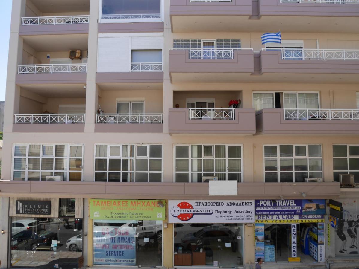 Porto Plaza City Center Apartment Ac/Wifi Ираклион Экстерьер фото